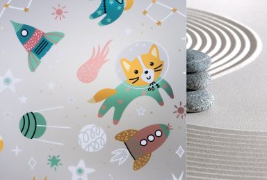 SX-4061-UG Space Cats Frosted